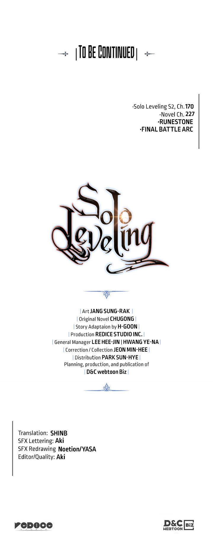 Solo Leveling, Chapter 170 image 90
